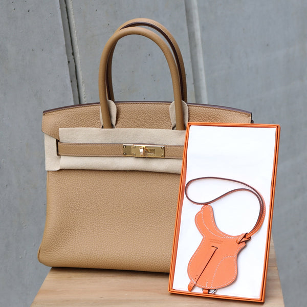 HERMES【エルメス】<br>限定セット<br>バーキン30×パドック 鞍<br>セット