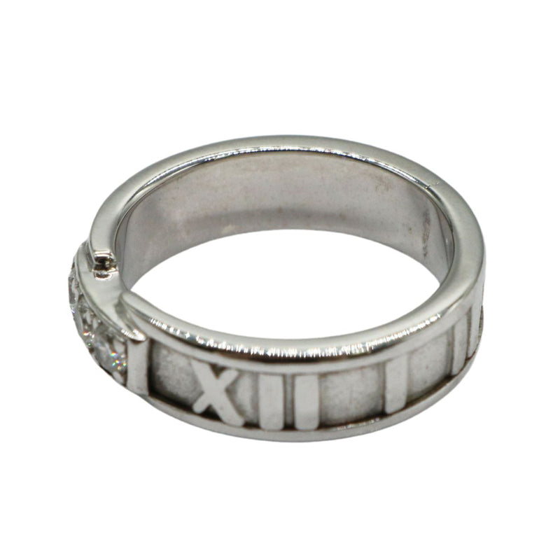 Tiffany&Co.【ティファニー】<br><br><br><br>アトラス 3Pダイヤリング<br>K18WG<br>【USED】