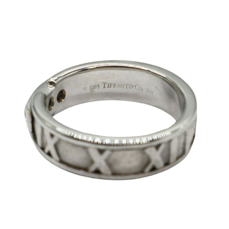 Tiffany&Co.【ティファニー】<br><br><br><br>アトラス 3Pダイヤリング<br>K18WG<br>【USED】