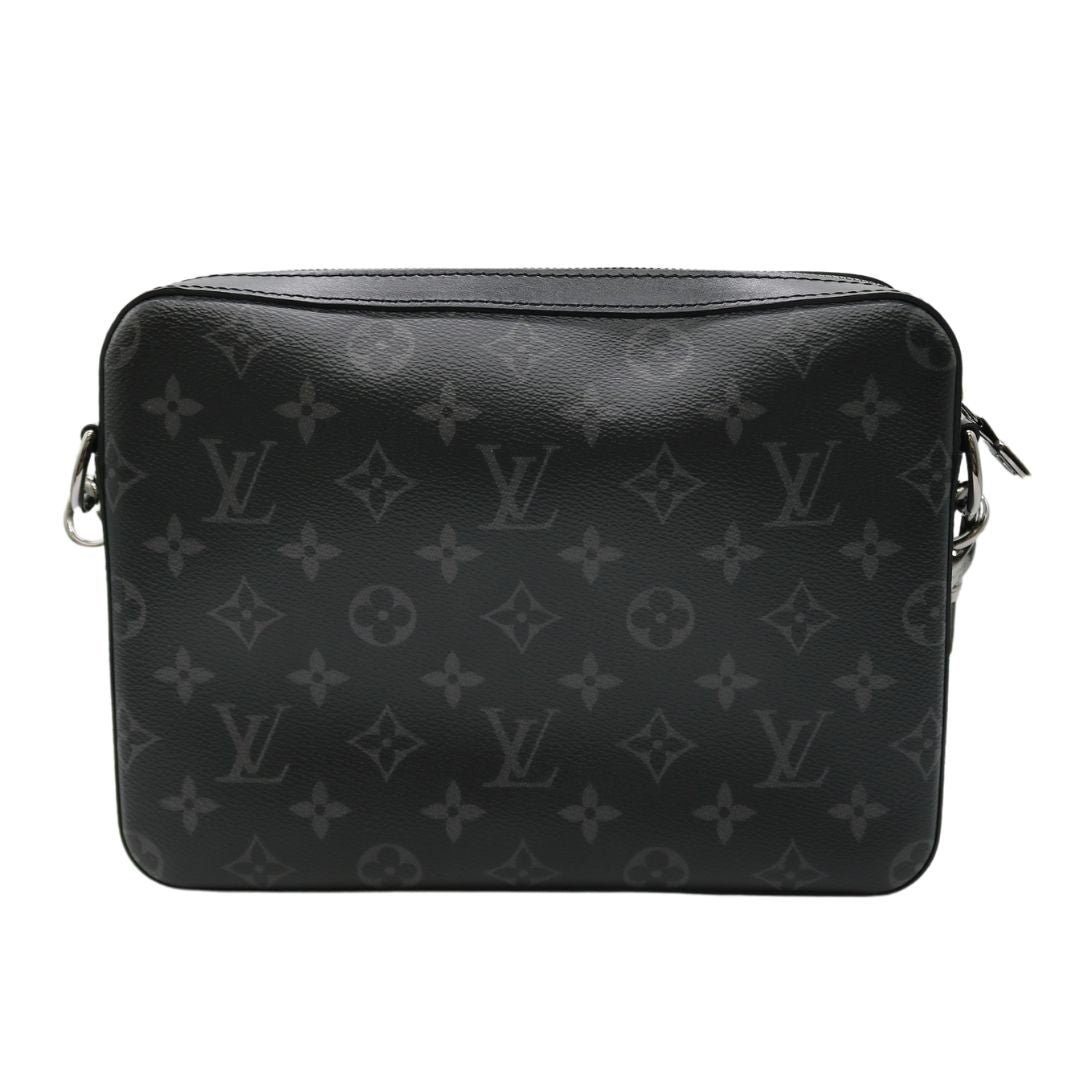 Louis Vuitton【ルイヴィトン】<br>トリオ･メッセンジャー<br>モノグラム･エクリプス<br>M69443<br>【USED】