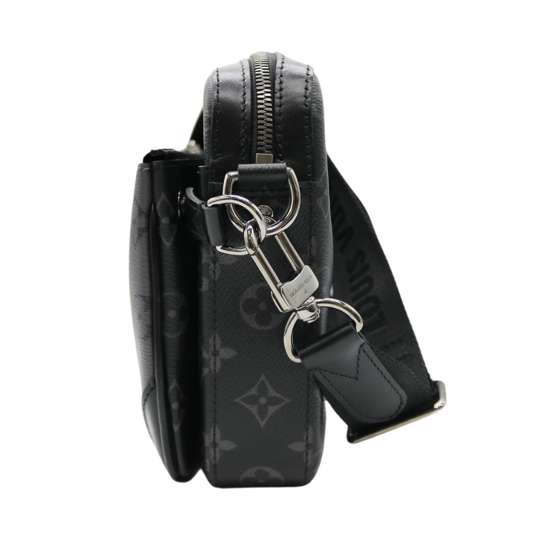 Louis Vuitton【ルイヴィトン】<br>トリオ･メッセンジャー<br>モノグラム･エクリプス<br>M69443<br>【USED】