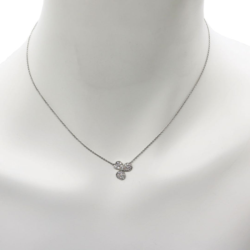 Tiffany&Co.【ティファニー】<br>ティファニー ペーパーフラワー ネックレス<br>PT950<br>【USED】