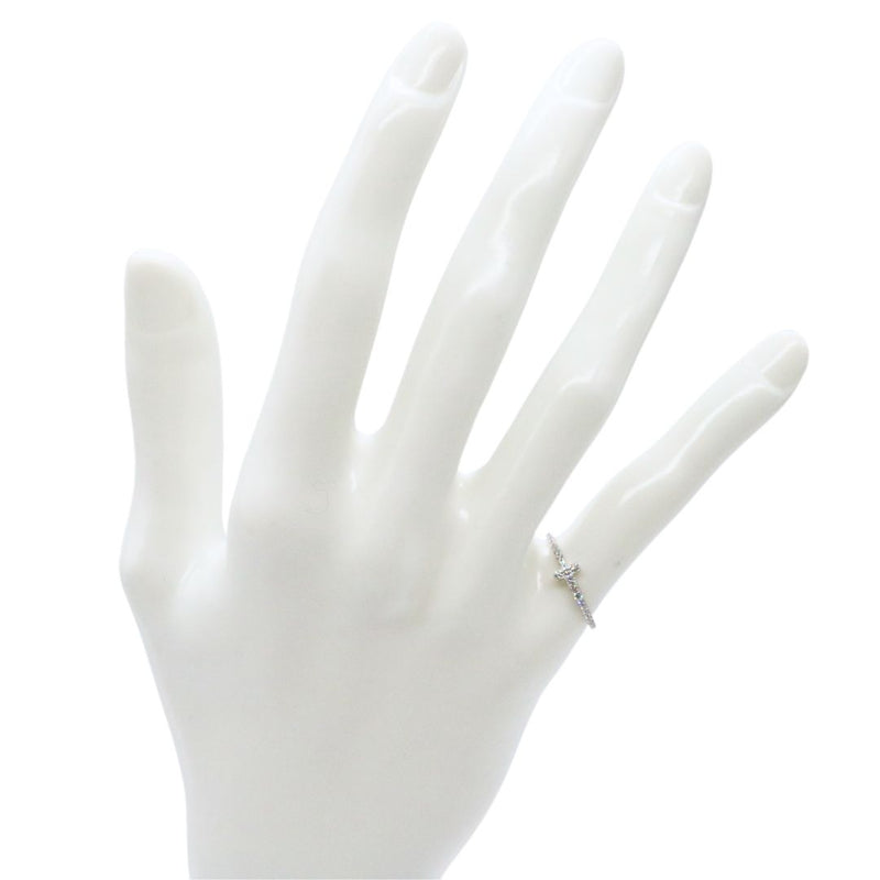 Tiffany&Co.【ティファニー】<br>ダイヤモンド ワイヤー バンドリング<br>K18WG<br>60148895<br>【USED】