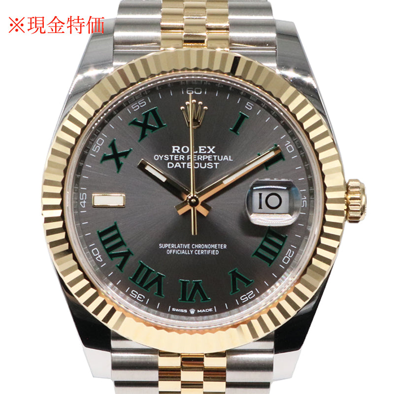 ROLEX【ロレックス】<br>デイトジャスト41 じ<br>126333/ランダム<br>【NEW】