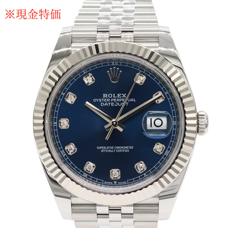 ROLEX【ロレックス】<br>デイトジャスト41 じ<br>126334/ランダム<br>【NEW】