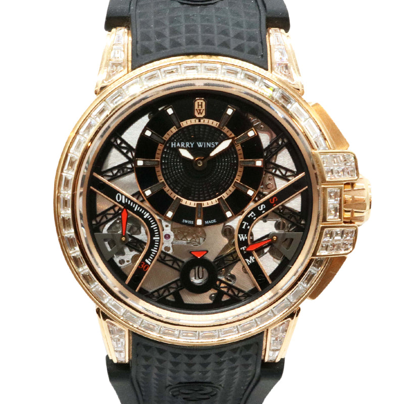 HARRY WINSTON【ハリー ウィンストン】<br>オーシャン・バイレトログラード<BR>オートマティック<BR>OCEABI42RR002<BR>【USED】