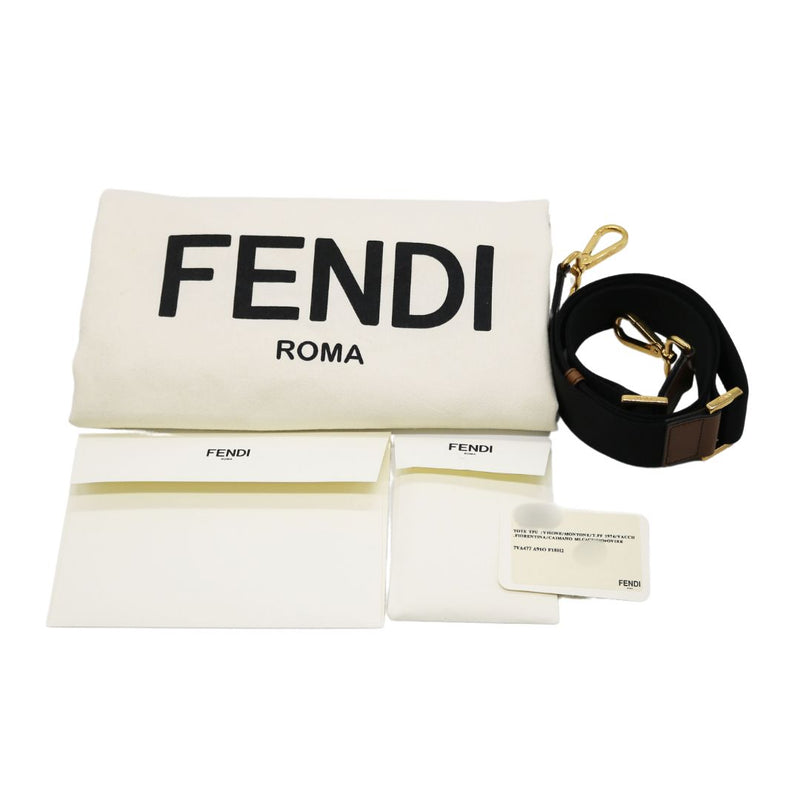 FENDI【フェンディ】<br>トートバッグ<br>7VA477 A91O F18H2<br>PVC(ビニール) カーフレザー【USED】