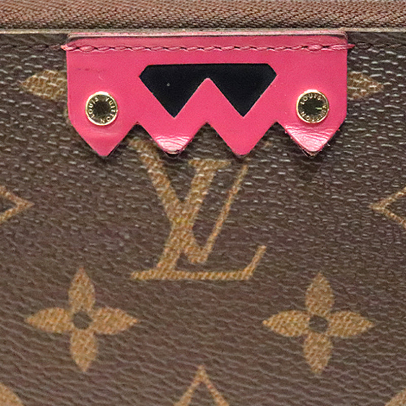 LOUIS VUITTON ルイヴィトン モノグラム ジッピーウォレット トーテム