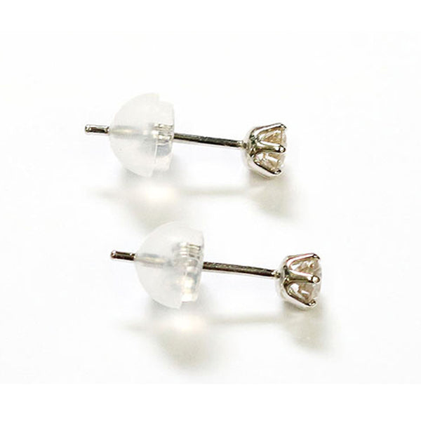 PT/D0.30ct<BR>一粒<BR>ダイヤモンドピアス<BR>【NEW】